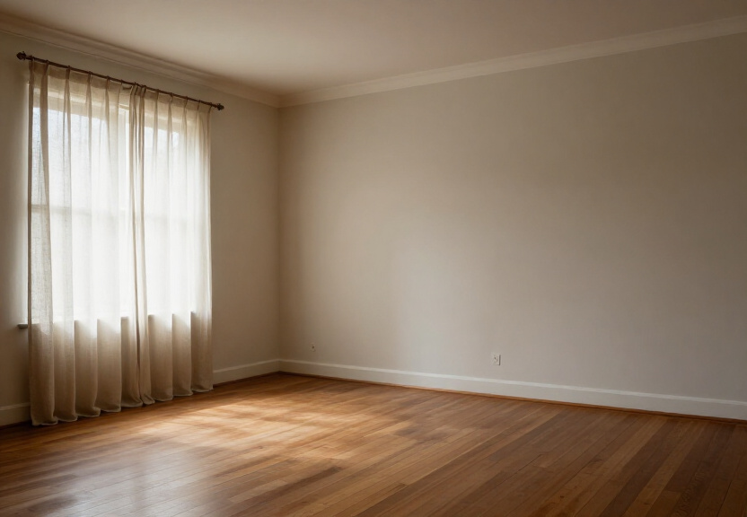 Dry, stable floorboards in Emerton property after treatment